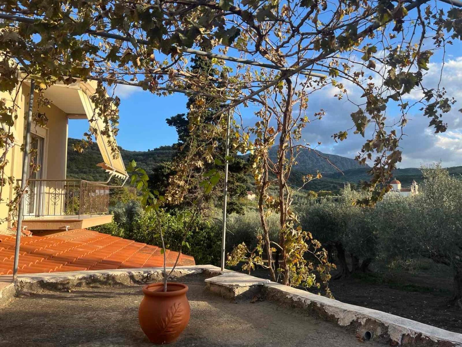 Achilleas Deluxe αpartment -pet Friendly-parking-mountain View בית נופש *