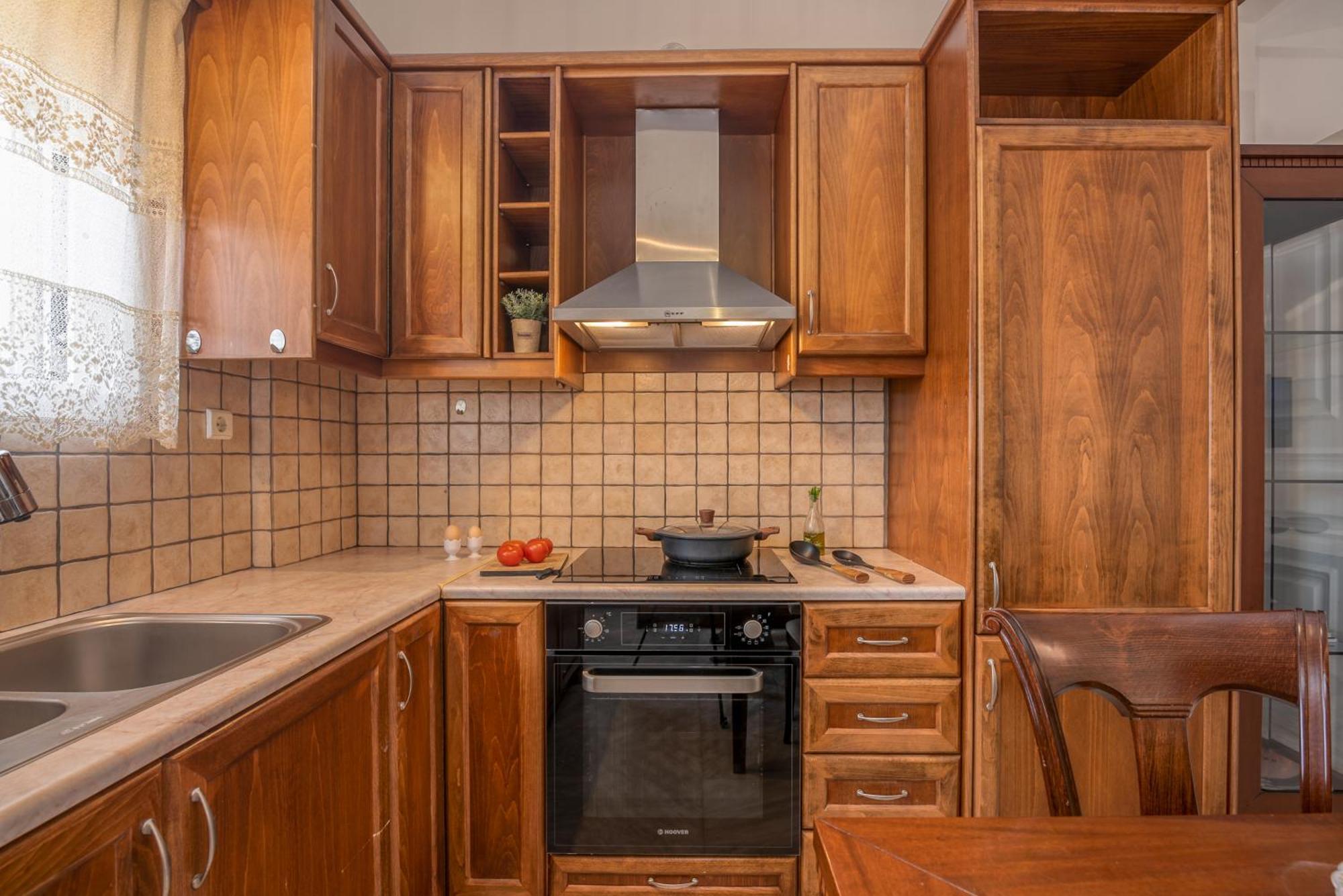 Achilleas Deluxe αpartment -pet Friendly-parking-mountain View בית נופש