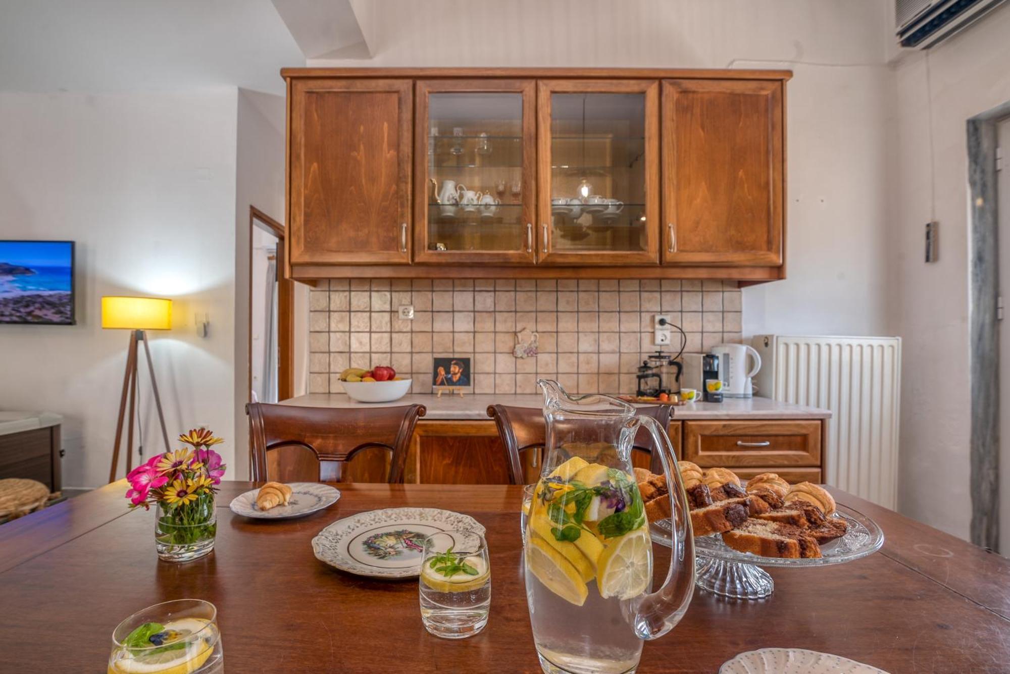 Achilleas Deluxe αpartment -pet Friendly-parking-mountain View בית נופש Kotsianá